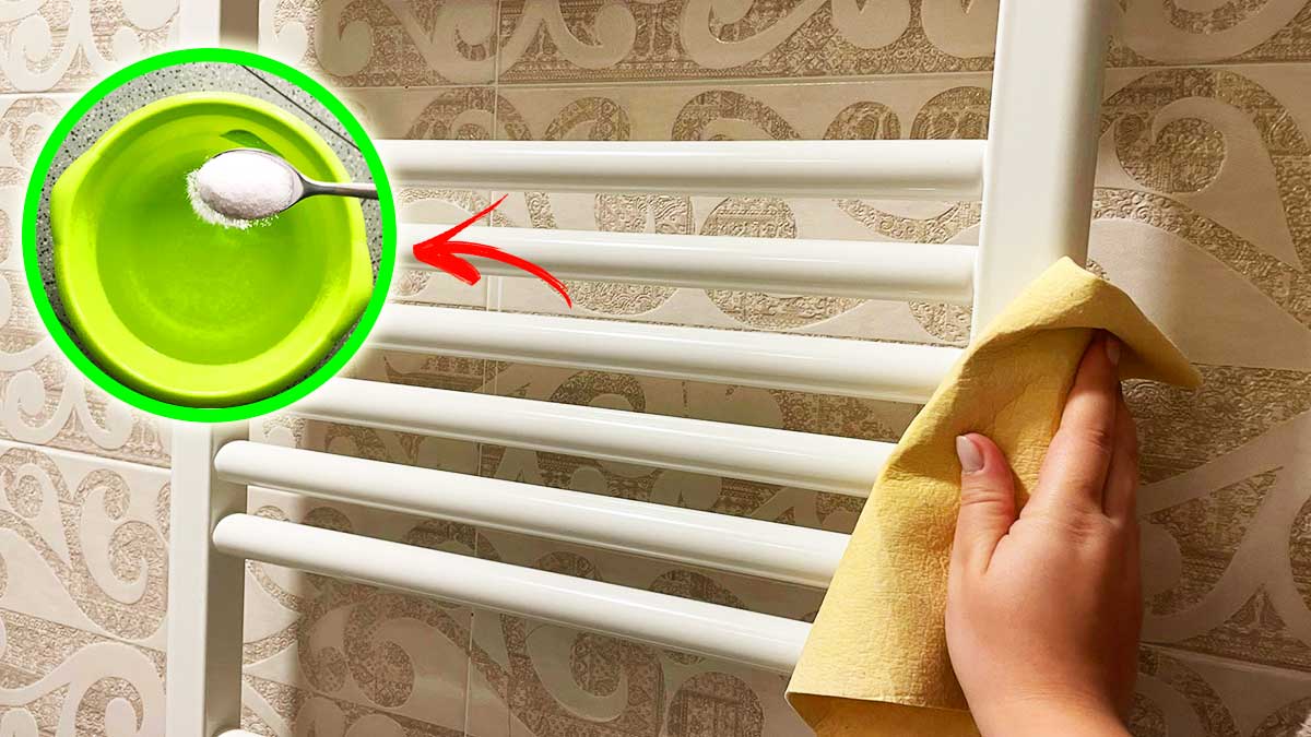 Come pulire lo Scaldasalviette del Bagno con Rimedi Naturali?