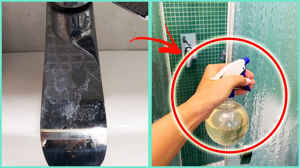 Come togliere tutto il Calcare dal Bagno con 6 Rimedi Naturali