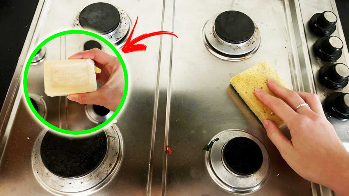 Come pulire Tutta la Cucina con una saponetta di Marsiglia