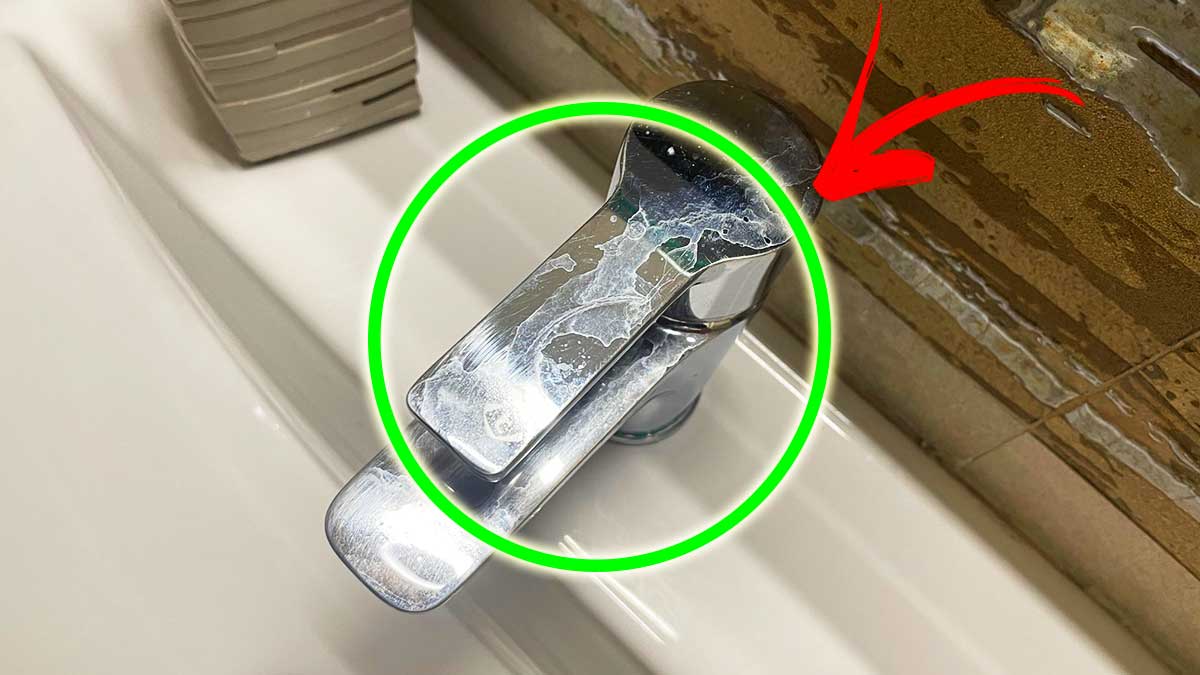 Come non far formare subito il Calcare sui Rubinetti in bagno