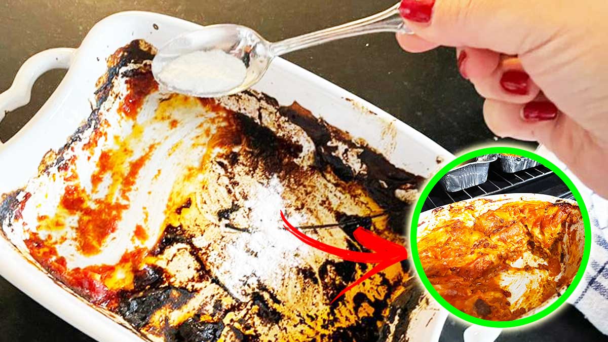 Come Scrostare le Teglie da Forno senza Fatica anche dopo la Lasagna