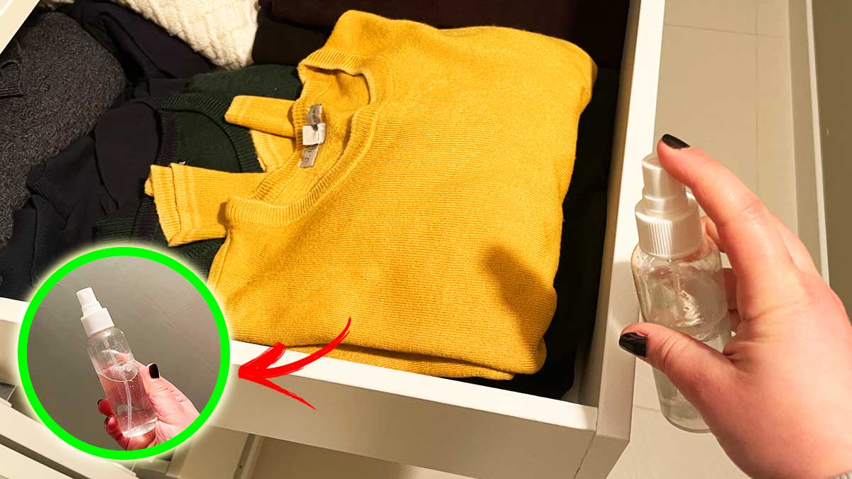 Come Profumare i Vestiti nei Cassetti con questo Deodorante fai da te