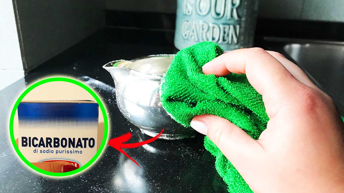 Come pulire l’Argento annerito con il Bicarbonato