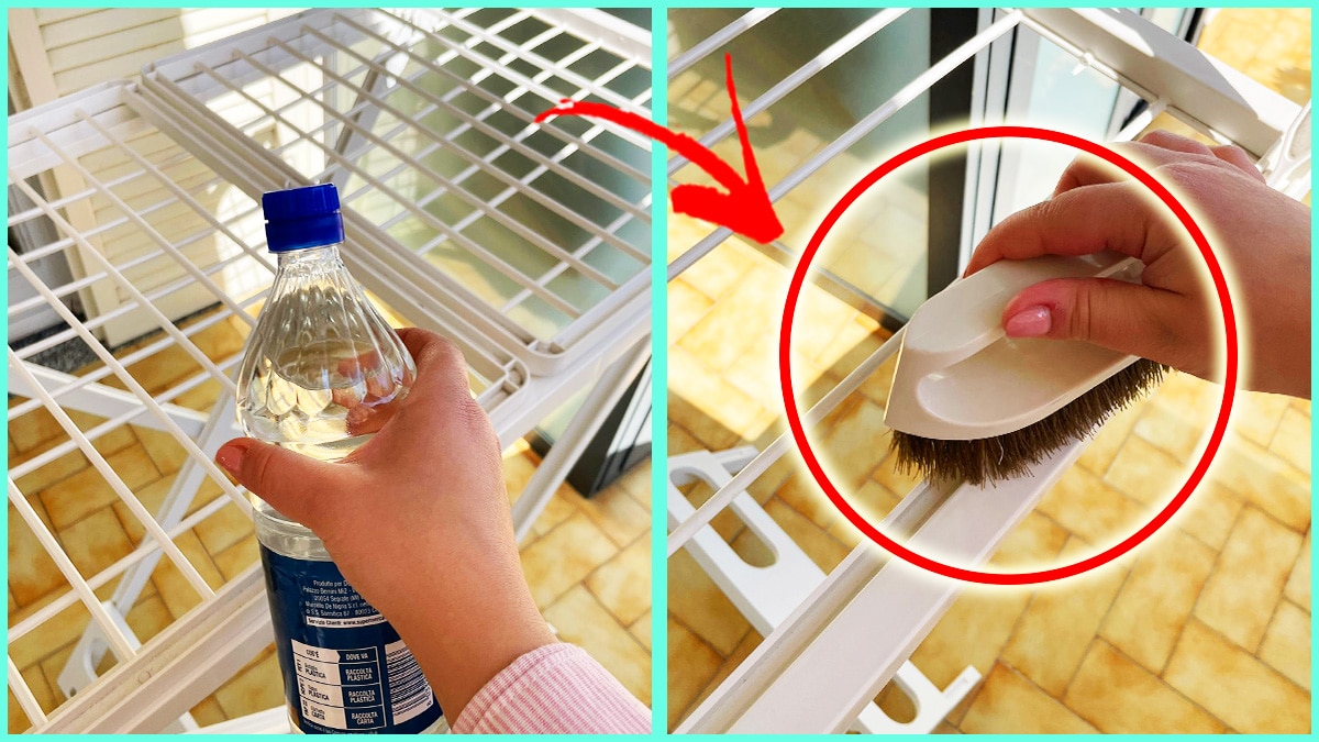 Come pulire lo Stendibiancheria in resina per farlo tornare bianco come nuovo