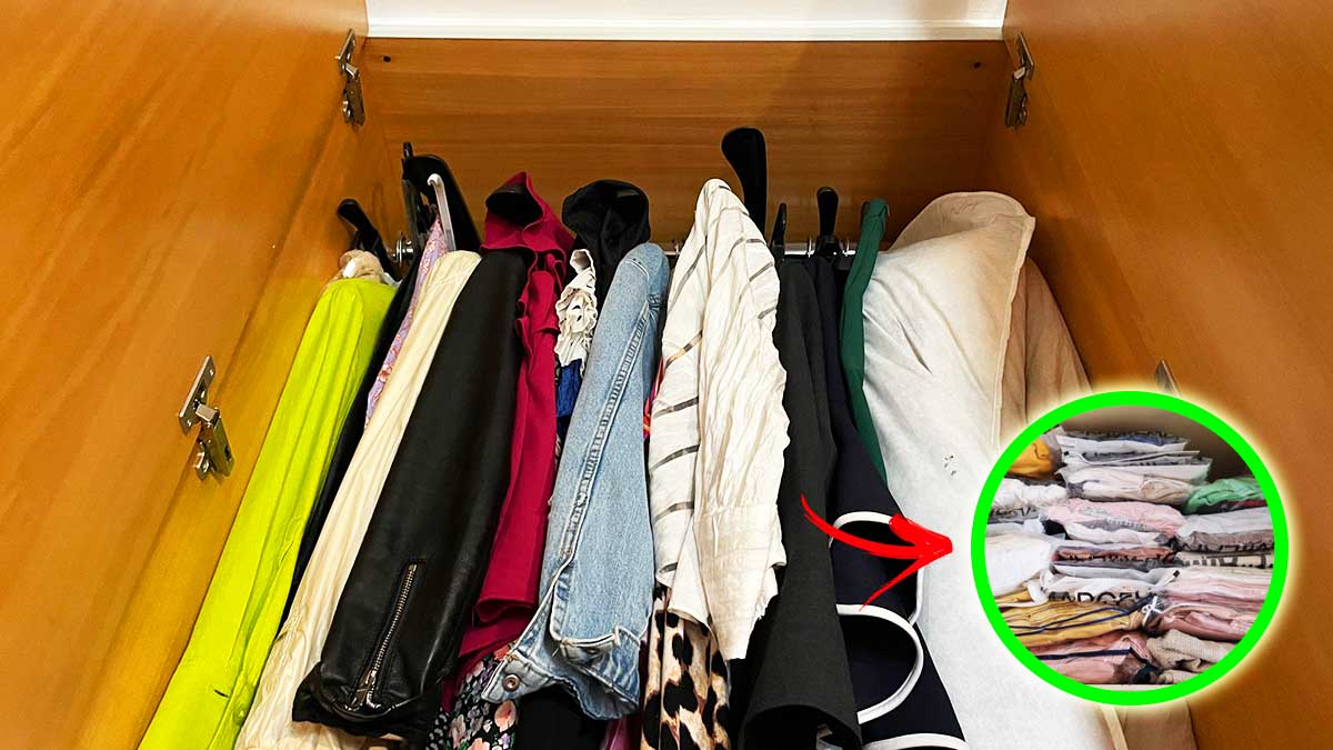 Come sistemare i Vestiti quando fai cambio di stagione