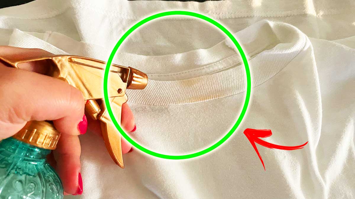 Come togliere le Macchie di trucco dal collo delle t-Shirt