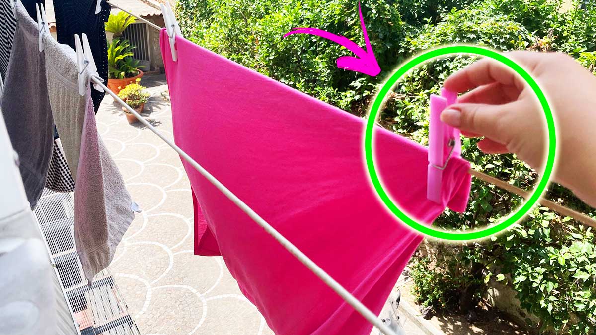 Come stendere i Panni Colorati al Sole senza farli Sbiadire