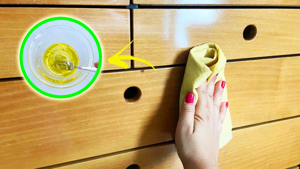 Come lucidare i Mobili in Legno opachi con un rimedio fatto in casa