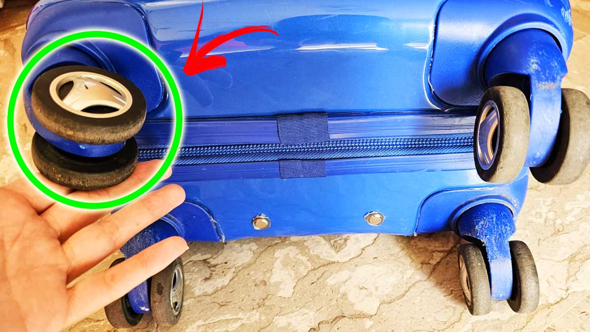 Perché dovresti pulire la valigia e soprattutto le ruote al rientro dalle vacanze