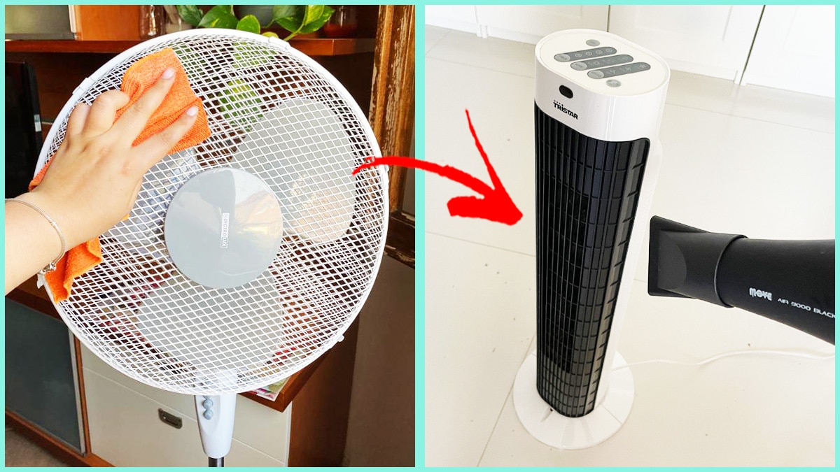 Stai accendendo il Ventilatore? Prima togli tutta la Polvere nascosta sia da quelli classici che da quelli verticali