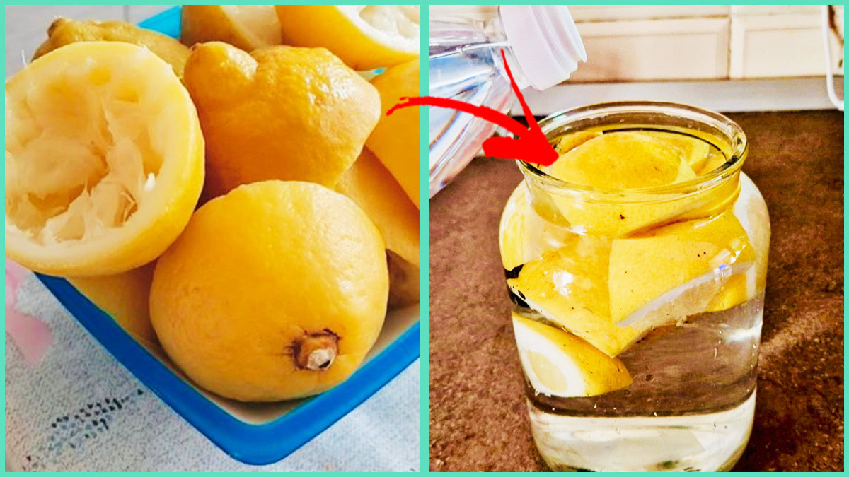 Come riutilizzare i Limoni Spremuti per fare un Detersivo fai da te e profumato