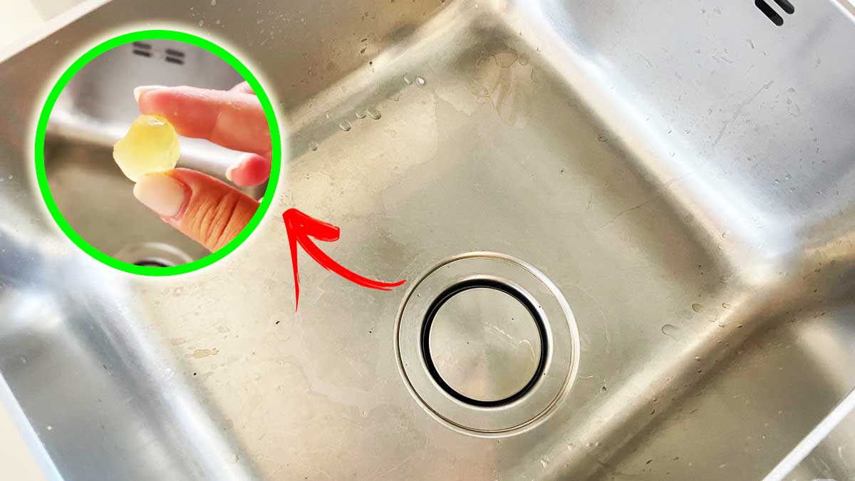 Come far brillare di nuovo il Lavandino della cucina macchiato di Calcare