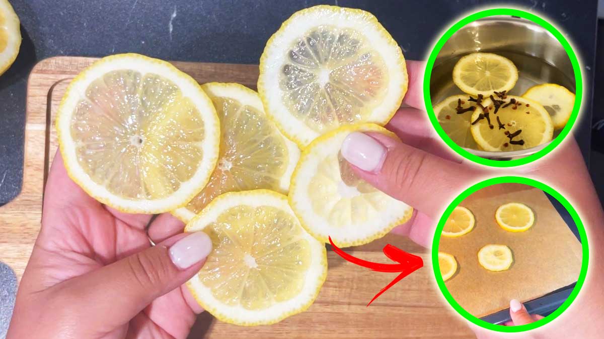 Come profumare tutta la Cucina con il Rimedio delle 5 fette di Limone
