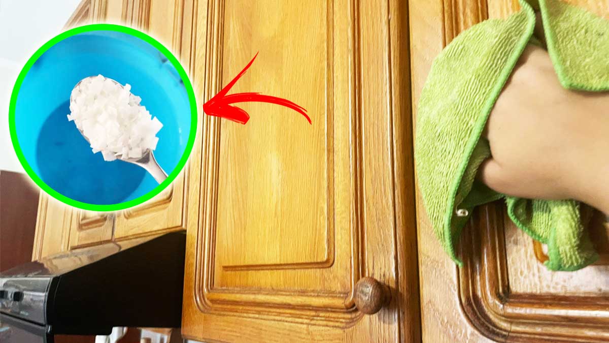 Come togliere l’unto dai Mobili della Cucina dopo aver cucinato tanto