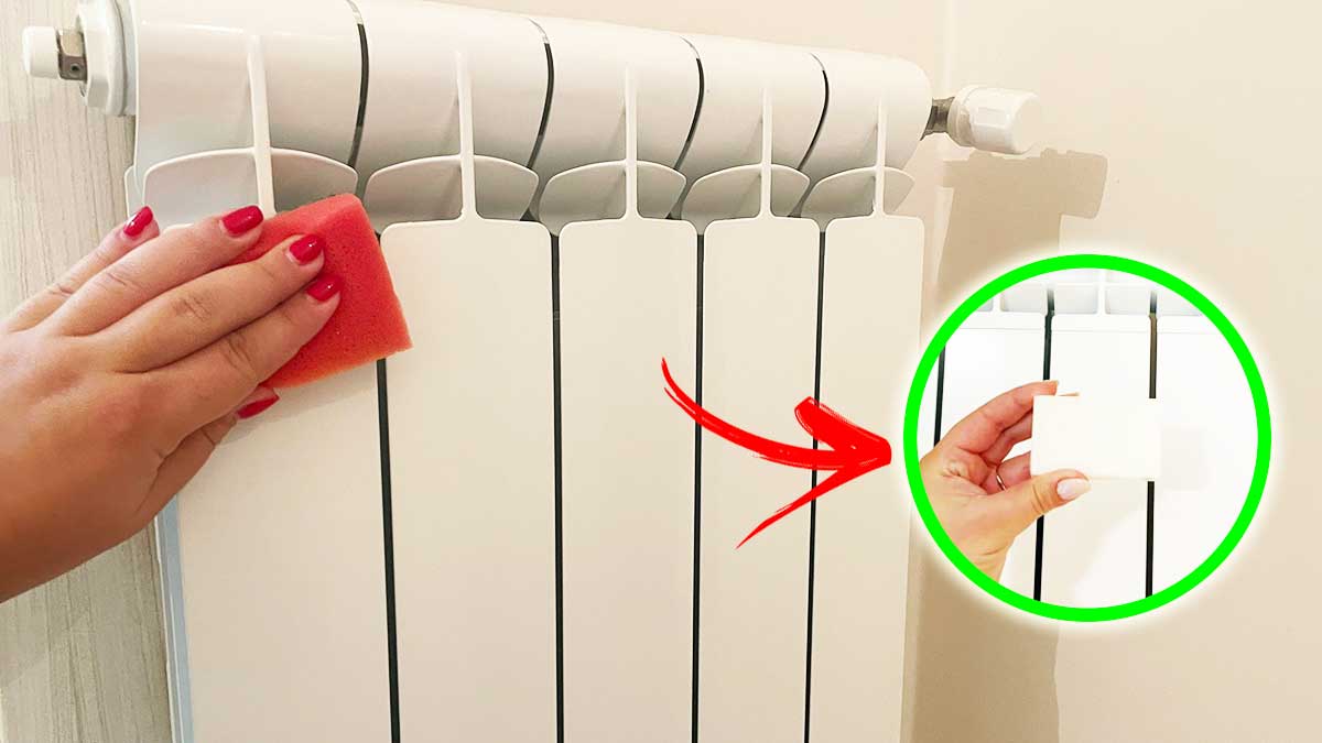 Come pulire il termosifone dentro e fuori con il sapone di Marsiglia