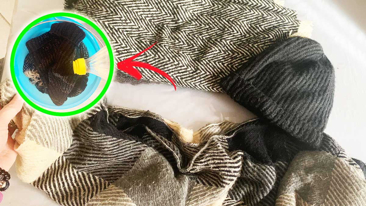 Come ammorbidire le sciarpe e i cappelli infeltriti