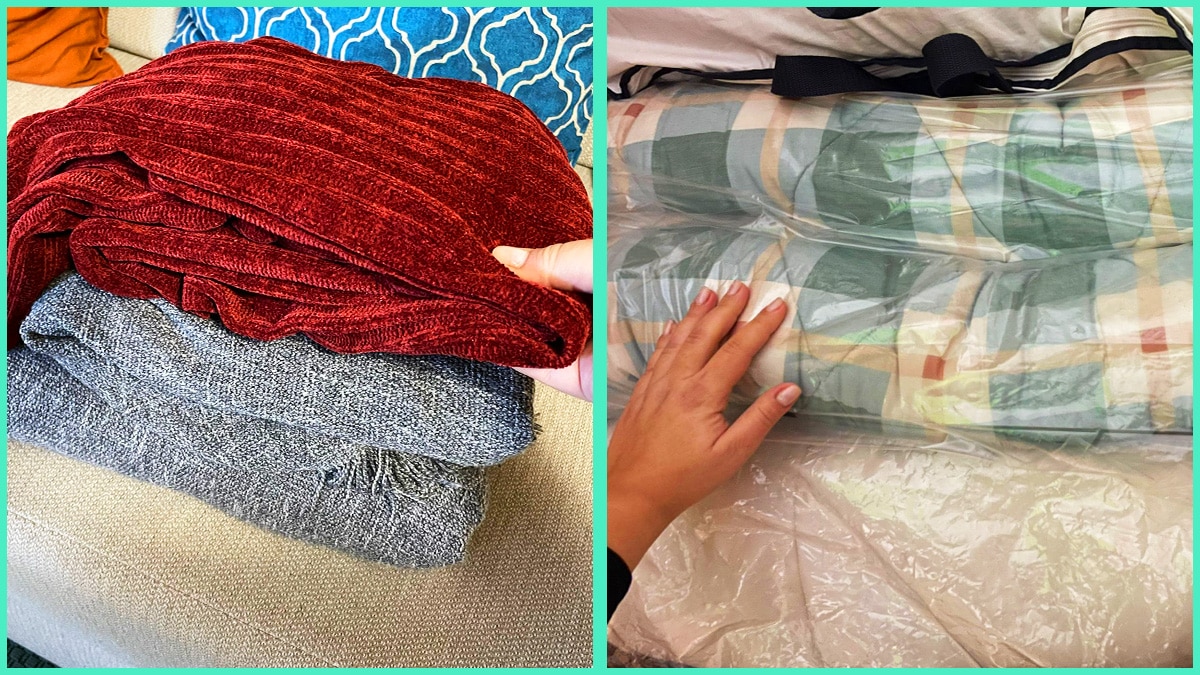 Come ordinare e piegare le coperte con i metodi che mi salvano lo spazio in casa