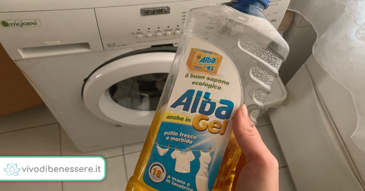 Sapone Alba Gel per lavatrice e per la casa