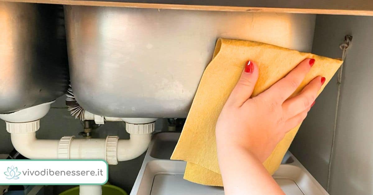 Come eliminare la Puzza di Muffa sotto il Lavello della Cucina