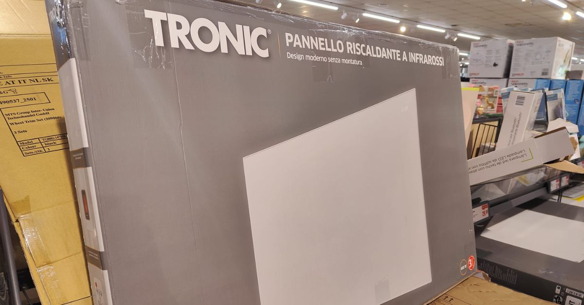 Con il pannello riscaldante LIDL si riducono i tempi di accensione dei termosifoni e la casa è calda Con il pannello riscaldante LIDL si riducono i tempi di accensione dei termosifoni e la casa è calda