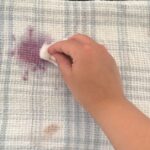 Cosa non fare quando una macchia è appena comparsa