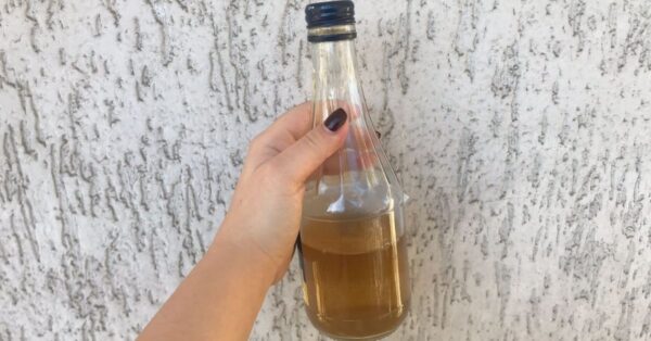 Il metodo per pulire le bottiglie di vetro difficili da raggiungere