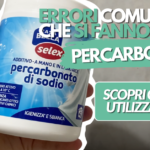 Gli errori più comuni che si fanno con il percarbonato