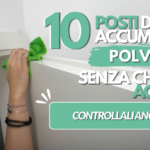 10 punti della casa dove si accumula polvere senza accorgersene